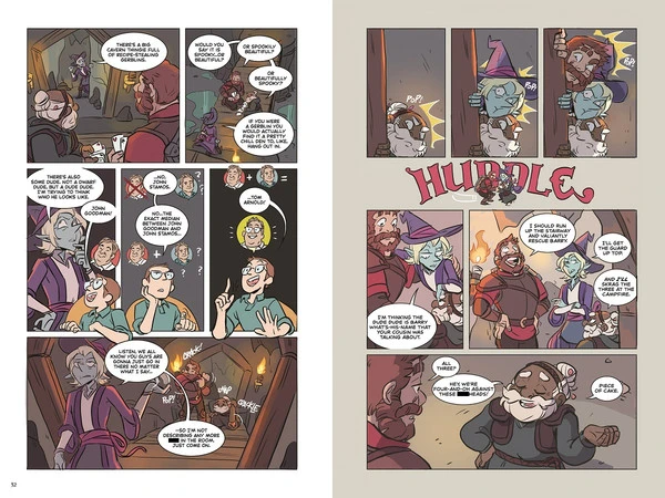 FIRST SECOND The Adventure Zone Volume 1 Here There Be Gerblins Graphic Novel - Image 2
