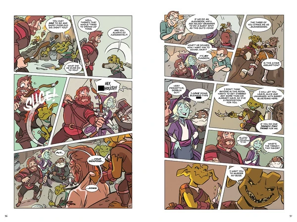 FIRST SECOND The Adventure Zone Volume 1 Here There Be Gerblins Graphic Novel - Image 4