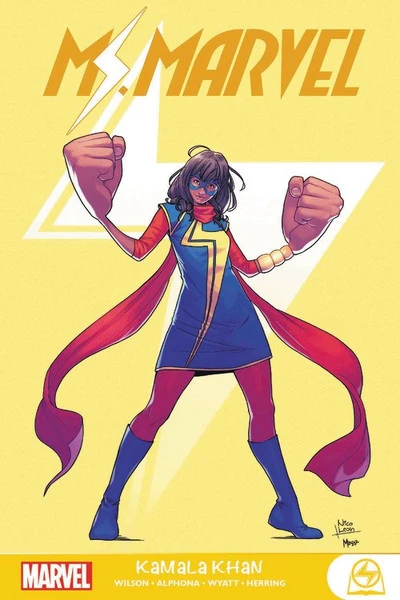 MARVEL COMICS Ms. Marvel Volume 1 Kamala Khan Graphic Novel