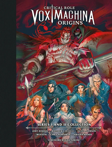 DARK HORSE Critical Role Vox Machina Origins Series I & II Graphic Novel Library Edition (Hardcover)