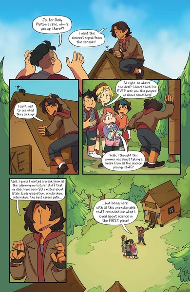 BOOM BOX Lumberjanes To The Max Edition Graphic Novel Volume 6 (Hardcover) - Image 5