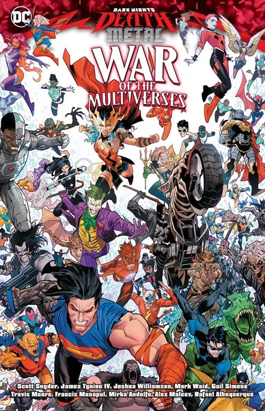 DC COMICS Dark Nights Death Metal War Of The Multiverses Graphic Novel